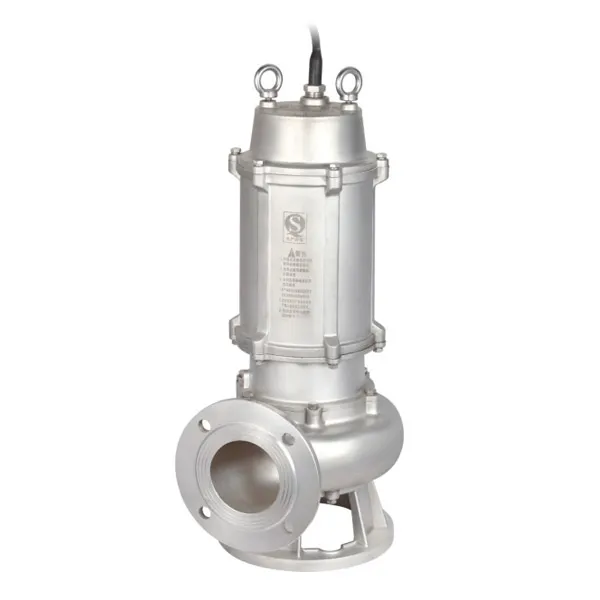 선택적인 상업용 건물 하수 처리 잠수할 수 있는 하수 펌프 WQD를 각인하는 스테인리스 316