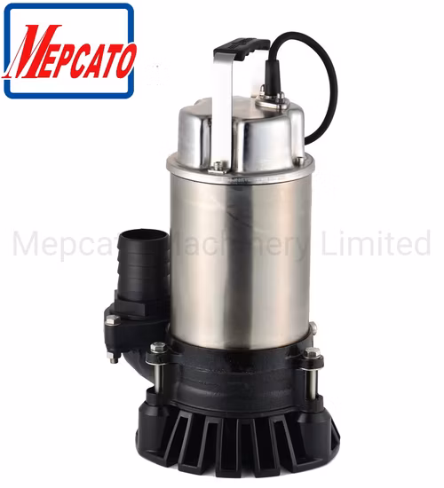 400W Centrifugal Electric Industrial Factory Construction Engineering Sewage Dirty Water Drainage Vortex Submersible Pump with Stirring Device